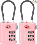 ANVIL TSA Approved Luggage Locks – High Security TSA008 Combination Travel Locks by ANVIL