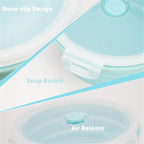 CARTINTS Silicone Collapsible Food Storage Containers-Prep/Storage Bowls - Image 7