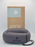 Pono Neck Cradle Travel Pillow: Memory Foam, Ergonomic 360° Adjustable Support by Unknown