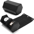 Oirlv Luxury Hexagonal Leather Watch Travel Case Watch Organizer Case by Oirlv