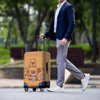 Milk Tea Capybara Luggage Cover Fit 26-29 Inch Universal Thickness Suitcase - Image 3