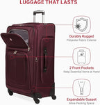 SwissGear Sion Softside Expandable Luggage, 3-Piece Set - Image 4