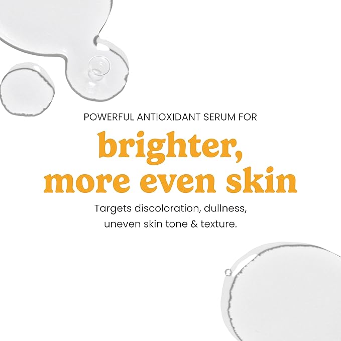 Timeless Skin Care Vitamin C Serum with Vitamin E & Ferulic Acid - Brightening Serum - for Oily & Dry Skin - Fragrance-Free - 1.7 oz