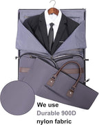 Modoker Garment Convertible Weekender Bag, Carry on Canvas Garment Duffle Bag - Image 2