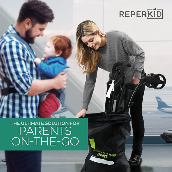reperkid Umbrella Stroller Bag for Airplane Travel, Fits Most Single and Double - Image 2
