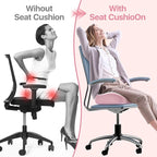 Seat Cushion, Extra Large Memory Foam Cushion - Image 4