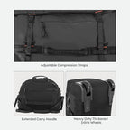 86L 30” Folding Duffle Backpack - Image 8