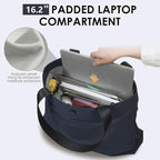 SIMTOP Tote Bag for Women with Magnetic Pocket Water Resistant Polyester 16.2" - Image 5