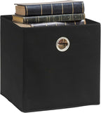 SIMPLE HOUSEWARE 11-Inch Collapsible Fabric Cube Storage Bin - Image 8