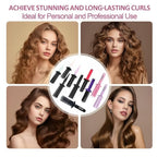 17 Teeth Curly Hair Brush, Curl Defining Brush, Curling Roll Comb, Perfect for Hair Salon & Home Use (Round Purple)