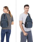 MOSISO Sling Backpack Bag, Crossbody Shoulder Bag Travel Hiking Daypack Chest - Image 7