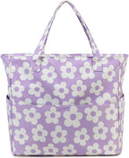 Beach Pool Bags Tote for Women Ladies Large Gym Tote Carry On Bag - Image 9