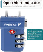 Fosmon TSA Approved Luggage Locks, Suitcase Travel Lock - Image 8