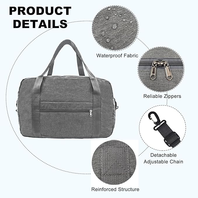 15 Inch Small Carry On Bags for Airplanes Spirit Airlines Personal Item Bag - Image 2