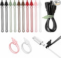 Nearockle Silicone Cable Ties Cord Organizer, Travel Essentials by ELECTRONICSORGANIZATION