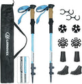 Trekking Poles - Lightweight, Collapsible, Adjustable Hiking Poles by LJINNOVEX