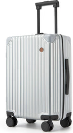 20 Inch Carry on Luggage, Airline Approved 22x14x9 Hard Shell Carry on Suitcase by TRAVELLUGGAGE