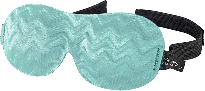 Bucky Ultralight Travel & Sleep Chevron Eye Mask, One Size by Bucky