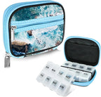 Serfeymi Weekly Travel Pill Organizer Pill Case by Serfeymi