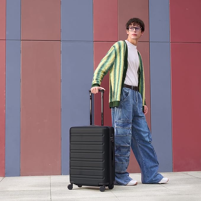 Carry on Luggage 22 X 14 X 9 Airline Approved, 20 Inch Luggage - Image 6
