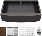 36-Inch Undermount Kitchen Sink Workstation, 16 Gauge Stainless Steel Double by Jocisland