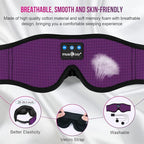 MUSICOZY 3D Bluetooth 5.4 Sleep Headphones, Breathable Wireless Music Eye Mask - Image 3