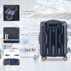 LEGEND WALKER SPATHA Hardside Expandable Luggage, 5109-60-YE - Image 4