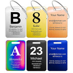 Customized Stainless Steel Luggage Tags: Personalize Your Suitcases, and Bags - Image 2