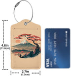 Mount Fuji and Sea 2 Pack Luggage Tag - Image 4