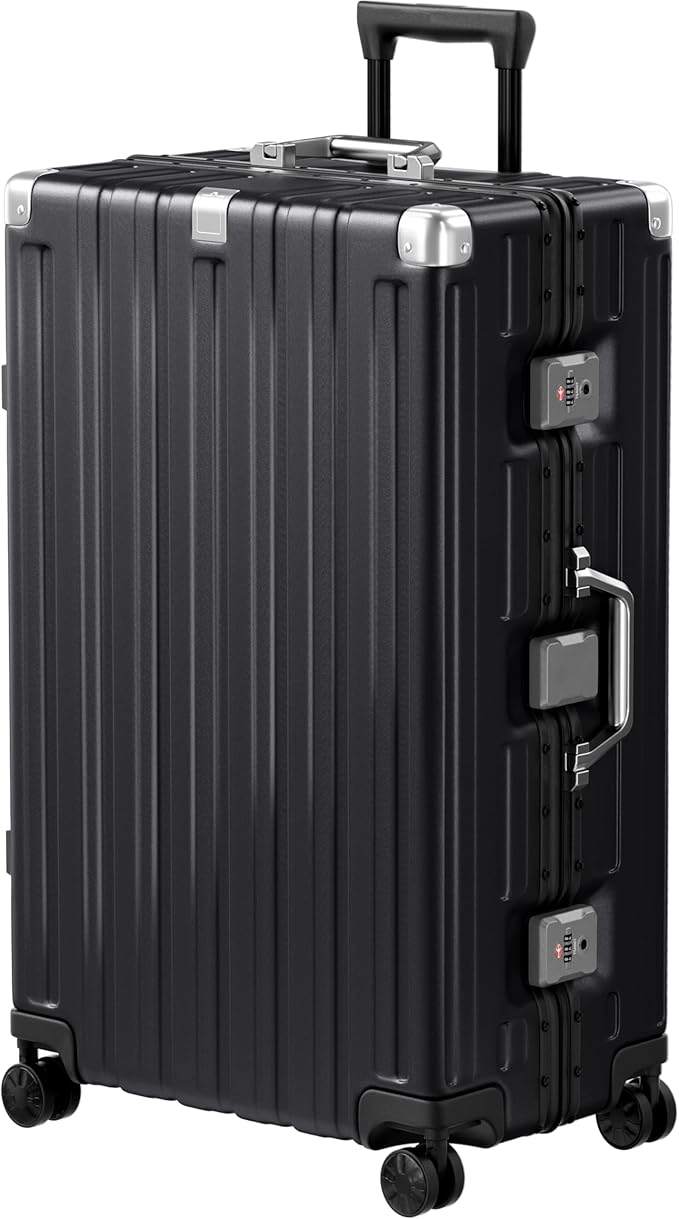 Krute Luggage 28 Inch Checked Suitcase by Krute