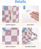 Narwey Clear Toiletry Bags for Traveling Women Men, Make Up Organizer, Skincare - Image 5