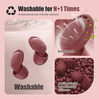 Ear Plugs for Sleeping Noise Reduction, Beinkap Reusable Earplugs Hearing - Image 4