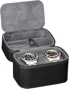 ROTHWELL 2 Watch Travel Case Storage Organizer - Image 5