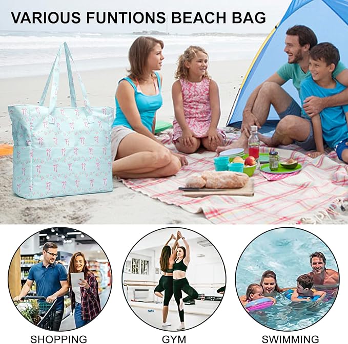 Waterproof Beach Tote Pool Bags - Image 4
