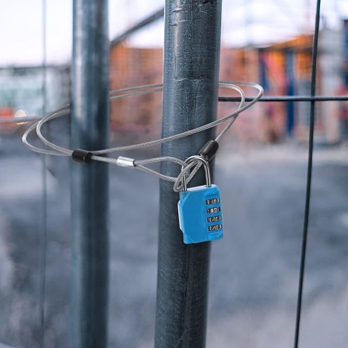 12 Pack Security Cable Luggage Lock - Image 5