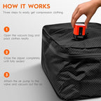 Vacuum Bags with Wireless Pump– Space Saver Compression Bags - Image 7