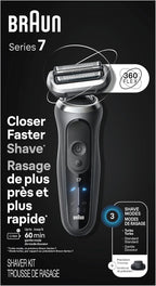 Braun Electric Shaver for Men, Series 7 7120s, Wet & Dry Shave, Turbo & Gentle - Image 7