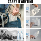 1L Hiking Collapsible Water Bottles - Image 2
