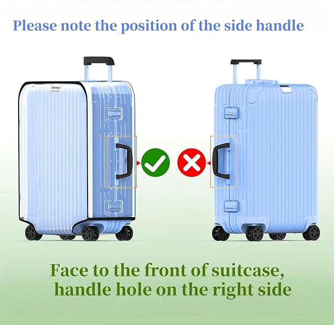 Luggage cCover Protector Clear PVC Suitcase Covers - Image 6