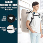Laundry Backpack with Shoulder Straps，Laundry Bag Extra Large 115L，Laundry - Image 3