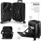 Hard Shell Luggage Sets with Spinner Wheels 4 Piece, Expandable Large Suitcases - Image 5