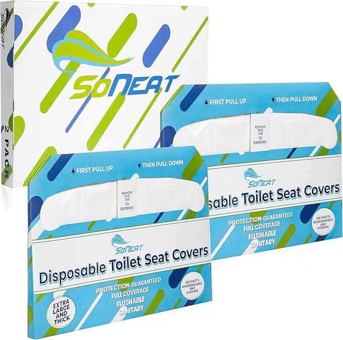 Disposable Toilet Seat Cover by SoNeat