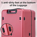 2 pieces 20/29 Aluminum Frame Carry On and Checked Luggage Set - Image 9