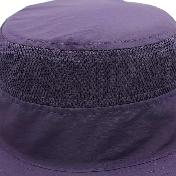Home Prefer UPF 50+ Men's Sun Hat Wide Brim Bucket Hat UV Protection Hat - Image 4