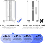 Carry On Luggage, 20Inch & 29 Inch Top Opening Airline Approved ABS+PC Hard - Image 8