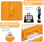 AnyZip Luggage Aluminium Frame Suitcase PC ABS Hard Shell TSA Lock No Zipper - Image 8