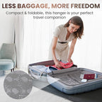 10 Pack Foldable Travel Hangers - Image 6