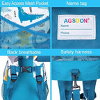 CCJPX Toddler Backpack with Leash, 9.5" Baby Boys Dinosaur Safety Harness - Image 6
