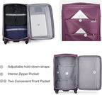 Hanke 20/28 Inch 2 Piece Luggage Sets - Image 6