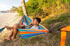 Grand Trunk Double Deluxe Parachute Nylon Hammock - 500lb Capacity Camping - Image 8